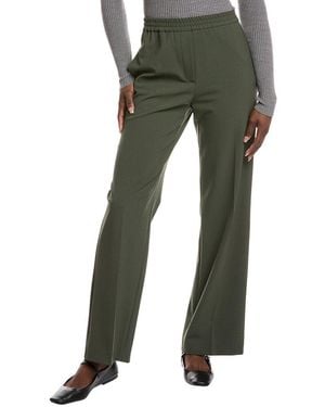 Weekend by Maxmara Petra Wool-Blend Trouser - Green