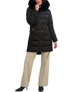 Tahari Dana Puffer Jacket - Black