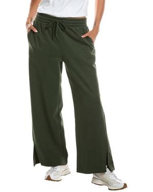 Beyond Yoga 29in Luxefleece Wide Leg Pant - Green