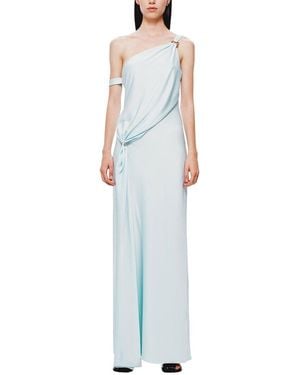 Misha The 'Horizon' Satin Dress - Blue