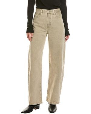 FRAME Frame The Bow Tabby Wide Leg Jean - Natural