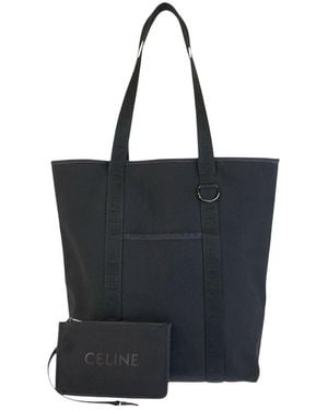 Celine Vertical Cabas Tote Bag (authentic Pre-loved) - Black