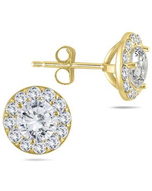 True Diamond Jewelry 1.11 Ct. Tw. Diamond Necklace - Metallic