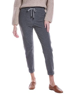 Peserico Brushed Piped Pant - Blue