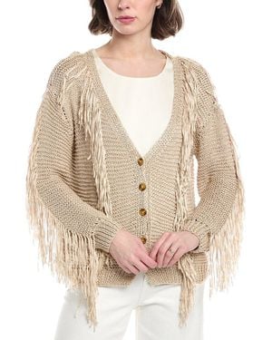 FARM Rio Knit Cardigan - Natural