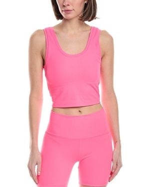Terez Tlc Crop Top - Pink