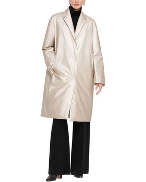 Lafayette 148 New York Soft Shoulder Snap Closure - White