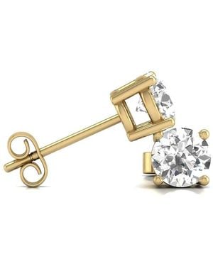 Diana M. Jewels Diana M. Fine Jewellery 14k 0.75 Ct. Tw. Lab Grown Diamond Studs - Metallic