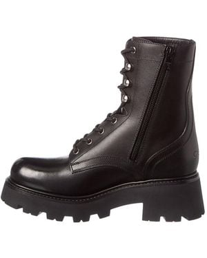 Celine Shearling Chelsea Boots 35 in Black | Lyst
