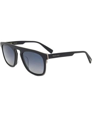 Trussardi Str406f 700p 53mm Sunglasses - Blue