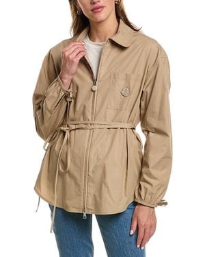 Moncler Shirt Jacket - Natural