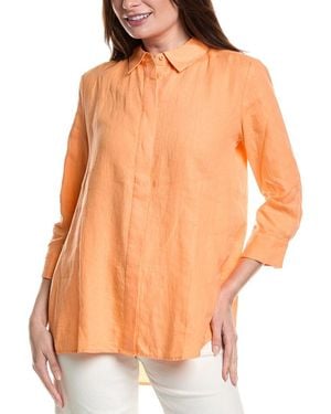 tyler boe Dora Linen Tunic - Orange