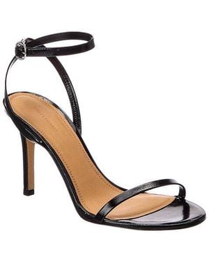 Isabel Marant Anelia Leather Sandal - Metallic