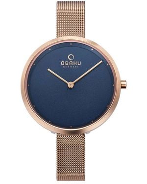 Obaku Classic Watch - Blue