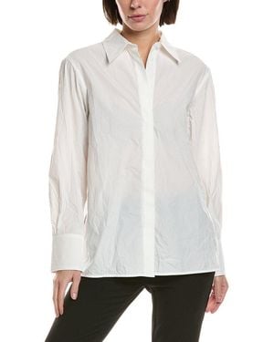 Proenza Schouler Allen Crinkle Shirt - White