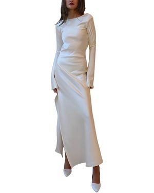 Alma King Maxi Dress - White