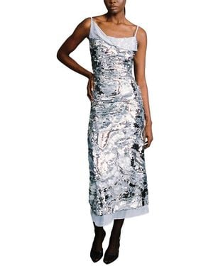 Sabina Musayev Twinkle Maxi Dress - White