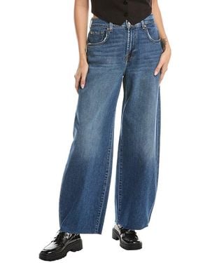 7 For All Mankind Bonnie Curvilinear Pomona Barrel Jean - Blue
