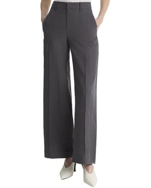 Vince Mid Rise Utility Barrel Pant - Grey