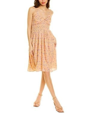 CELINA MOON Midi Dress - Natural