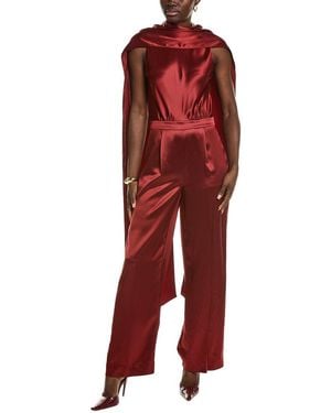Reiss Farah Jumpsuit - Red