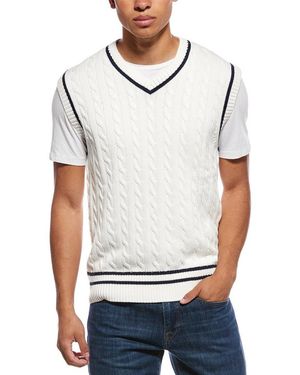 Rowing Blazers Cricket Vest - White