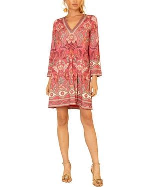 Hale Bob Kairi Mini Dress - Red