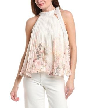 En Saison Charlotte Swing Top - White