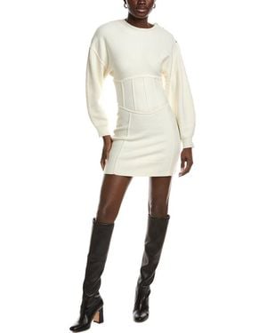 Maje Knitted Dress - Natural