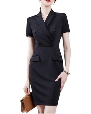 Vincent Dress - Blue