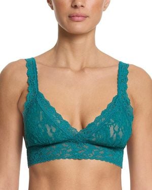 Hanky Panky Crossover Bralette - Blue