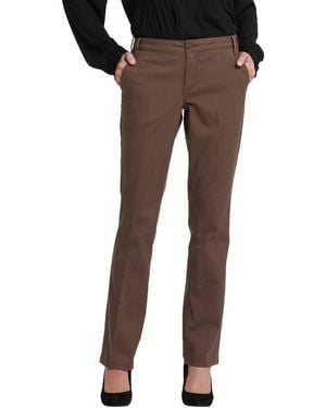 NYDJ Barbara Dark Wood Bootcut Jean - Brown