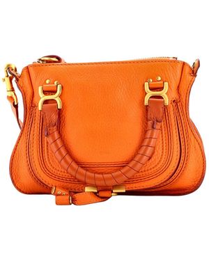 Chloé Marcie Satchel Baby (authentic Pre-loved) - Orange