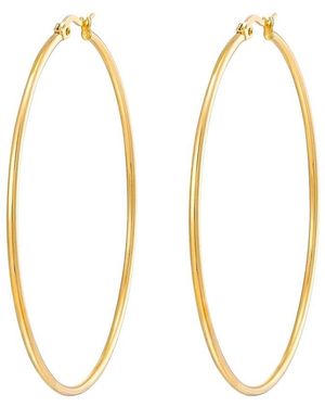 Liv Oliver 18K Plated Earrings - Metallic