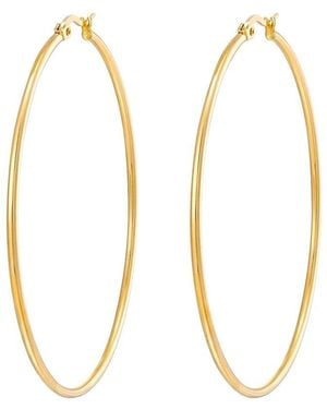 Liv Oliver 18K Plated Earrings - Metallic