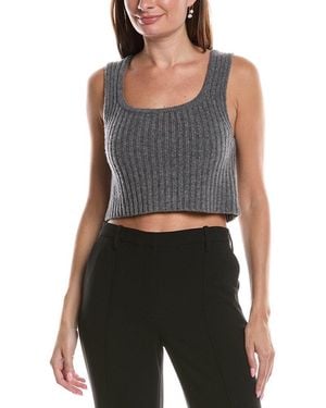 Max Mara Weekend Zurca Wool Tank Top - Grey