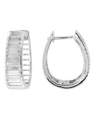 Effy Fine Jewelry 14K 2.30 Ct. Tw. Lab-Grown Diamond Earrings - Metallic