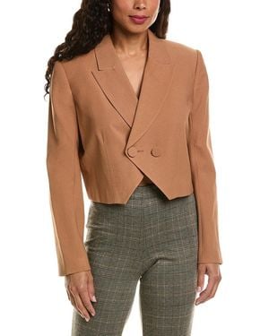 The Sei Crop Blazer - Green