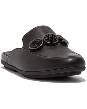 Fitflop Gracie Leather Mule - Black
