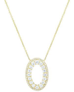 Diana M. Jewels Fine Jewellery 10k 1.00 Ct. Tw. Diamond Pendant Necklace - Metallic