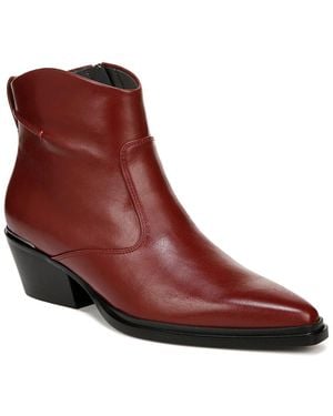 Franco Sarto Blake Leather Boot - Red