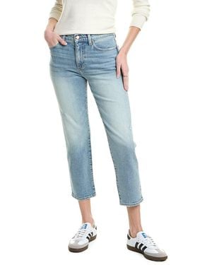 Pistola Monroe High-Rise Notting Hill Vintage Cigarette Crop Jean - Blue