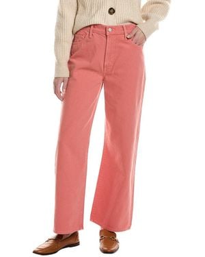 Mother The Dodger Ankle Canyon Clay Jean - Red