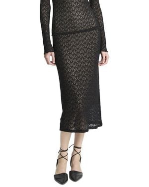 Vince Lace Skirt - Black