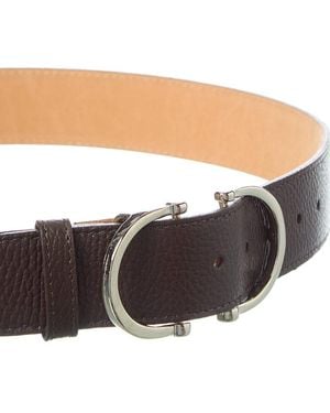 Persaman New York Jackie Leather Belt - Brown