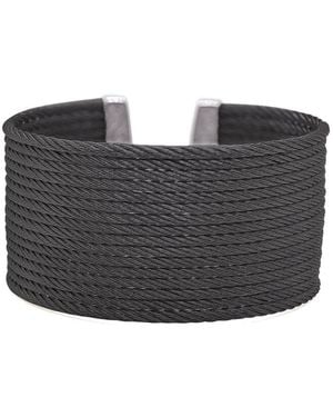 Alor Essential Cuff Bangle - Black