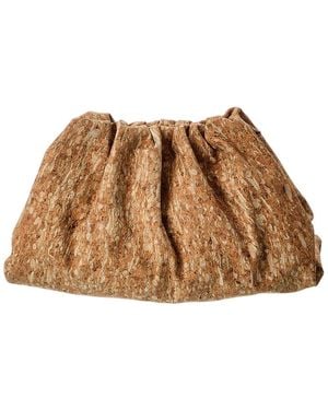 Bottega Veneta The Pouch Clutch - Brown