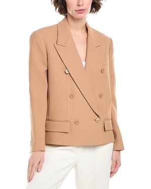 Michael Kors Cutoff Blazer - Natural