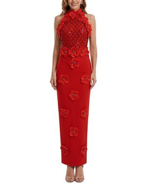 Amanda Royal Maxi Dress - Red