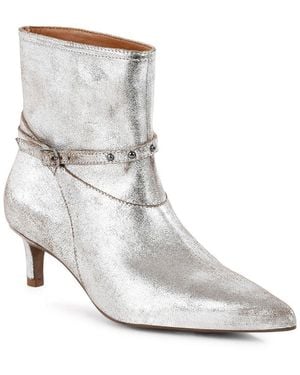 Seychelles Milan Suede Heel - White